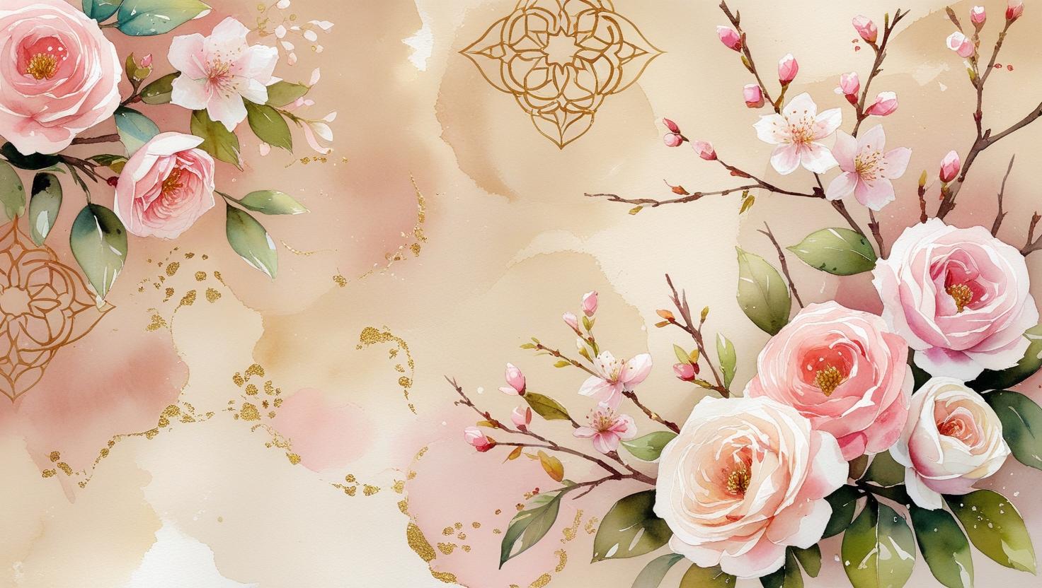 Faith and femininity background