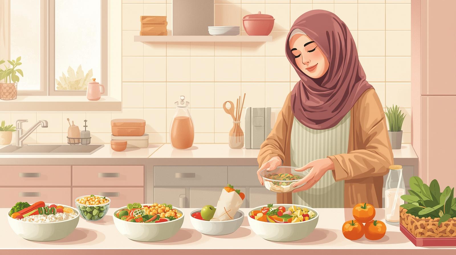 Meal Prep Ideas for Busy Muslimahs